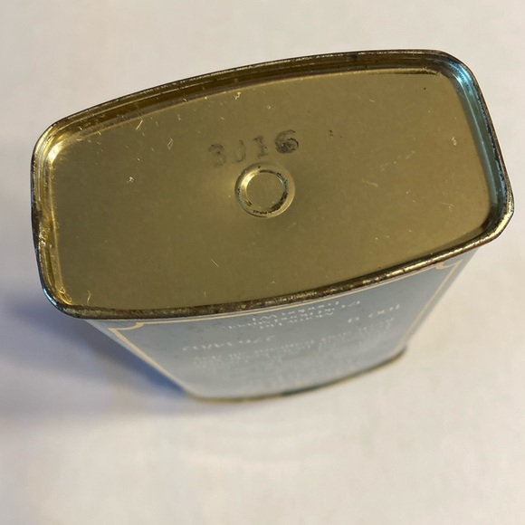 Vintage Morny French Fern PERFUMED TALC Tin - Picture 5 of 16